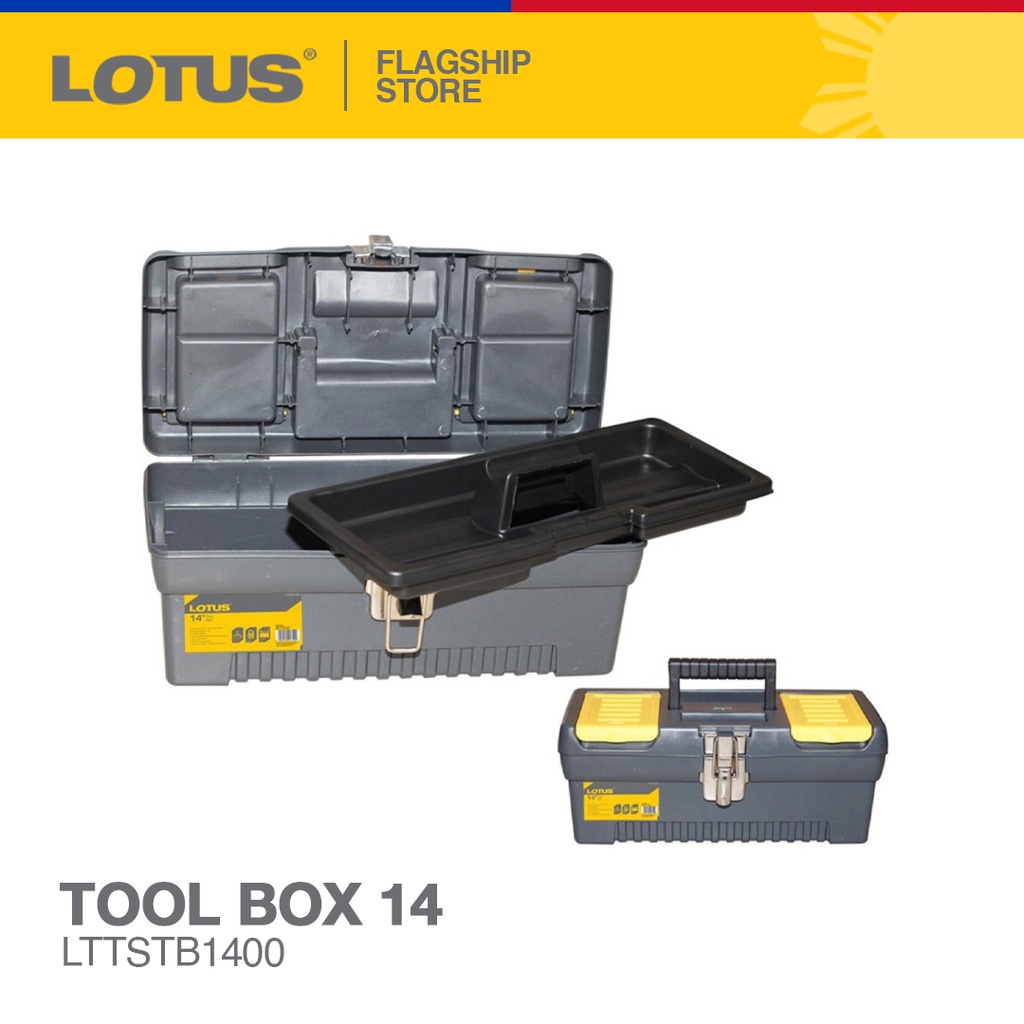 Lotus Tool Box 14 LTTSTB1400 | Shopee Philippines