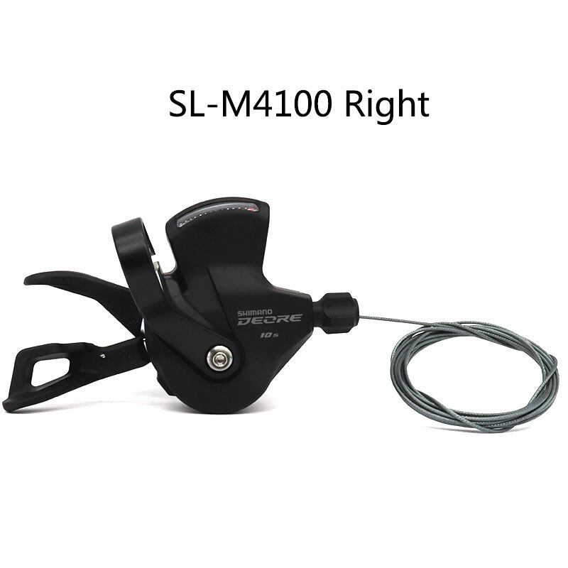 Shimano DEORE M4100 10-Speed Groupset – Rear Derailleur, Chain, Cassette, Right Shifter – Mountain Bike