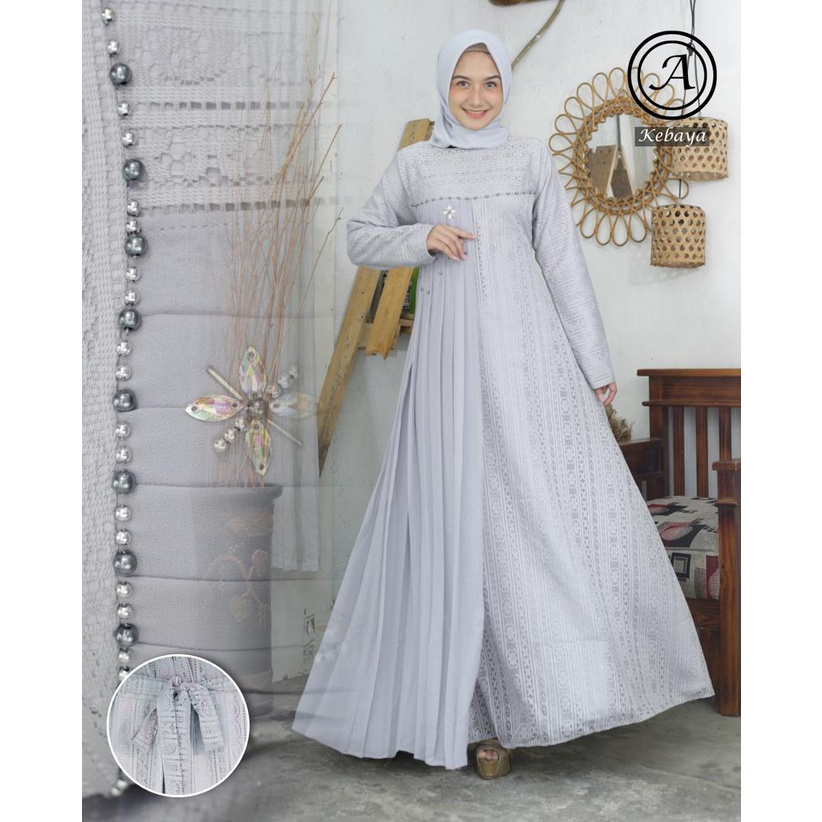Luxury And Elegant Sequin Robe/malika Brocade tulle modern kebaya Robe ...
