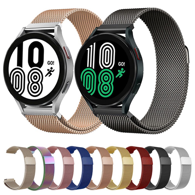 20mm watch Band For Samsung Galaxy Watch classic/Active 2/3/gear s3  frontier watchBand 22mm smartwatch Magnetic Bracelet Strap