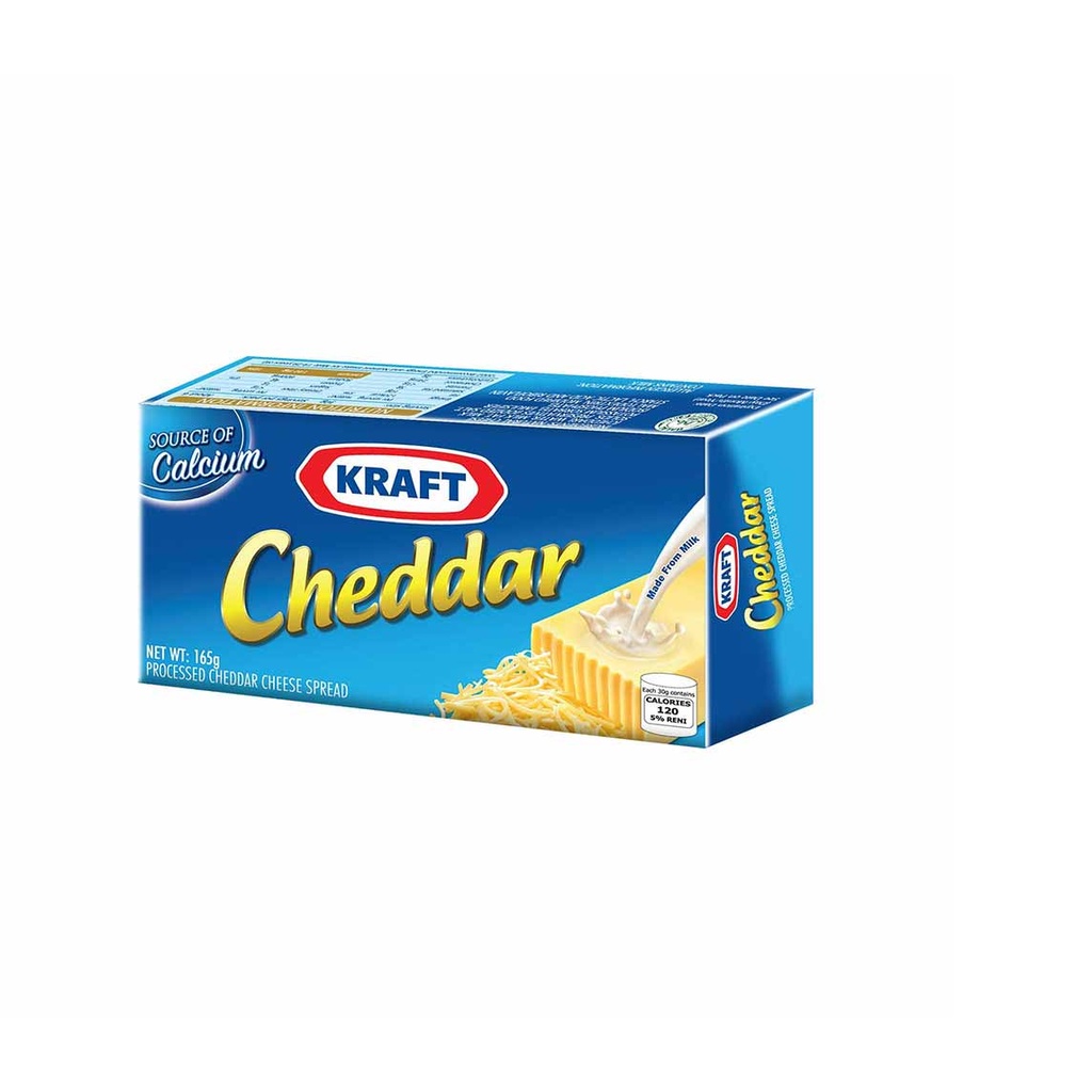 KRAFT CHEDDAR CHEESE 165G Shopee Philippines