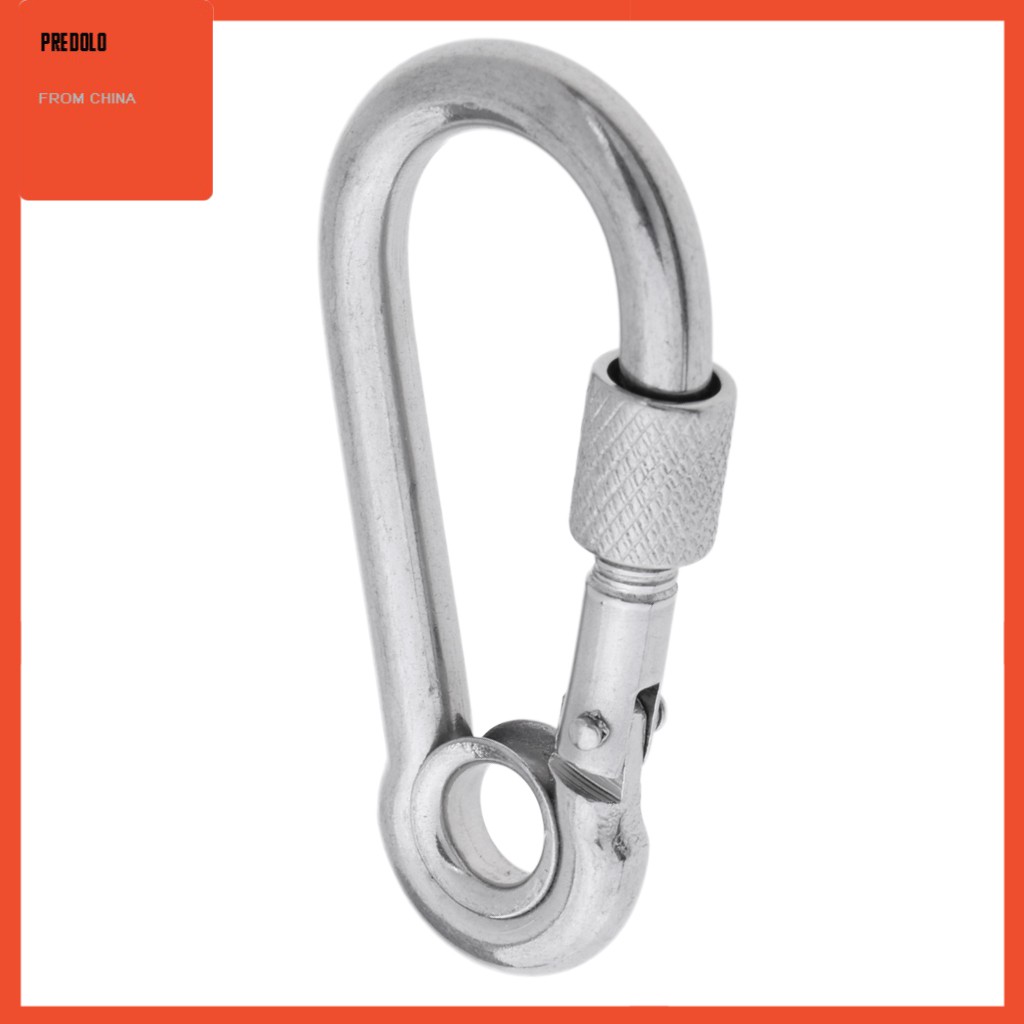 [In Stock] 316 Stainless Steel Carabiner Spring Loaded Snap Hook with ...