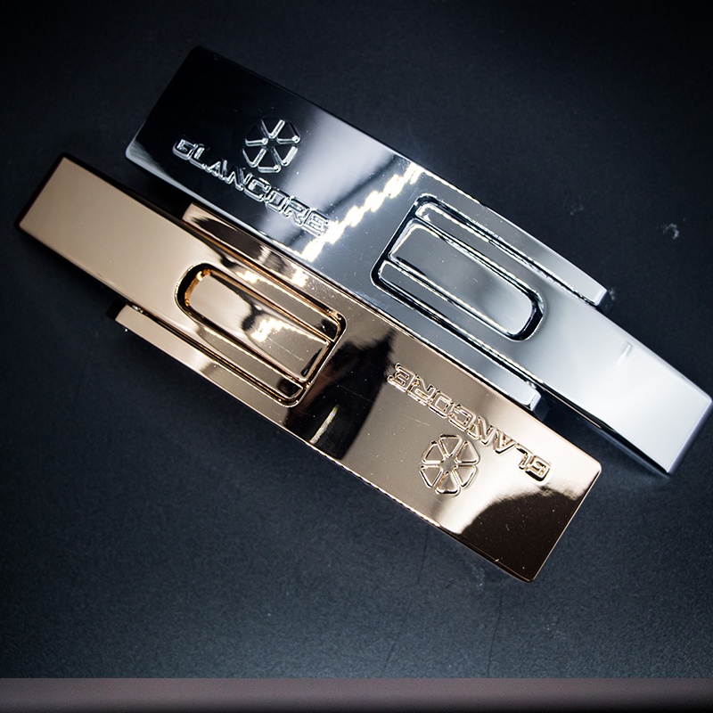 Black Chrome Replacement Lever Buckle for Powerlifting Lever Belts and