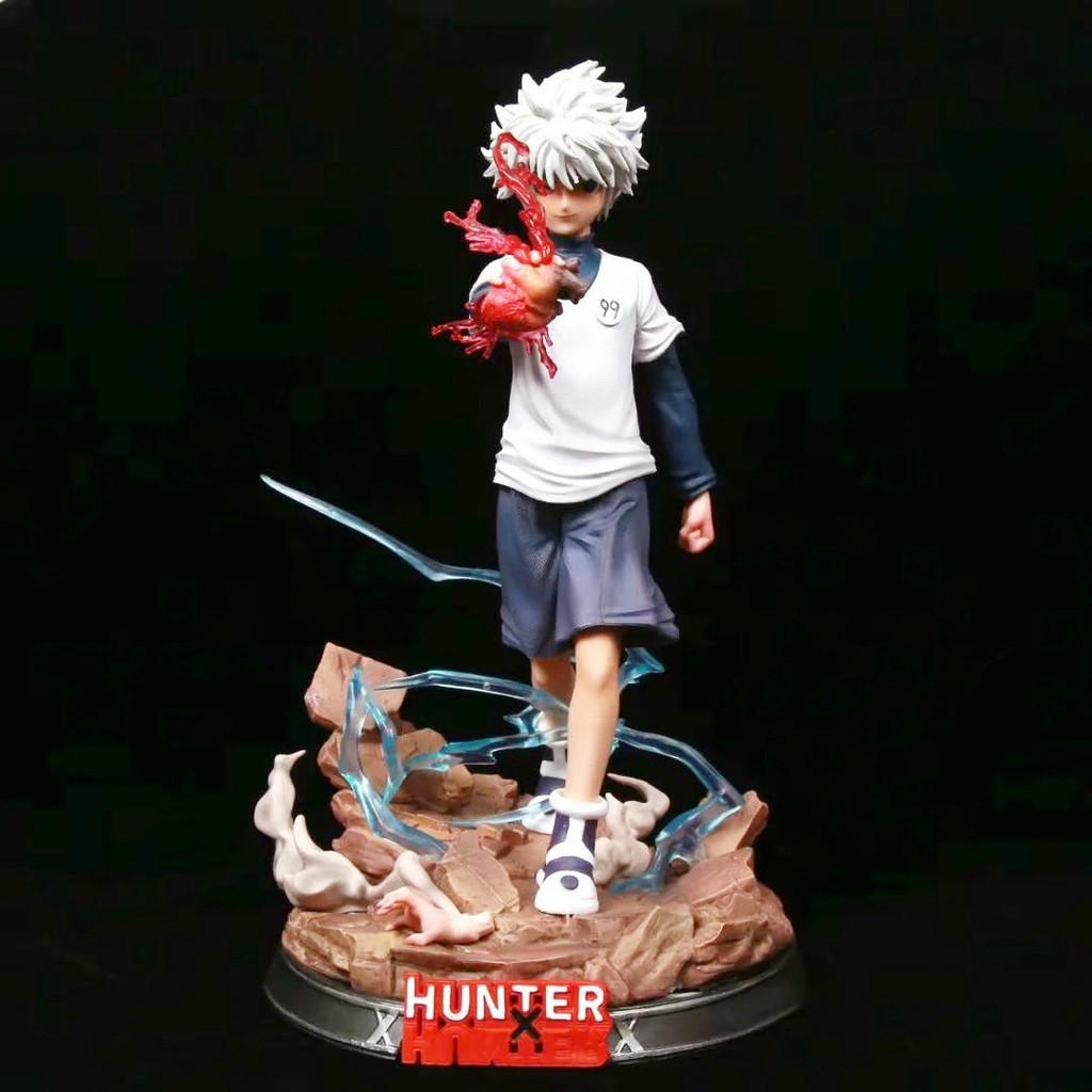 27cm Hunter X Hunter Anime Figure Gon Freecss & Killua Zoldyck Action ...