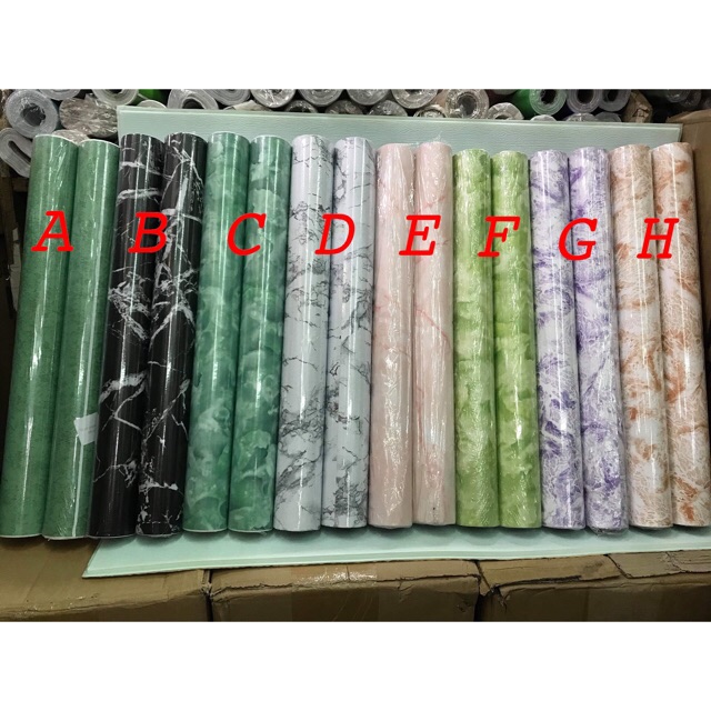 JT5 Wallpaper 10 Meters PVC Waterproof Self-Adhesive Wall Sticker Home ...
