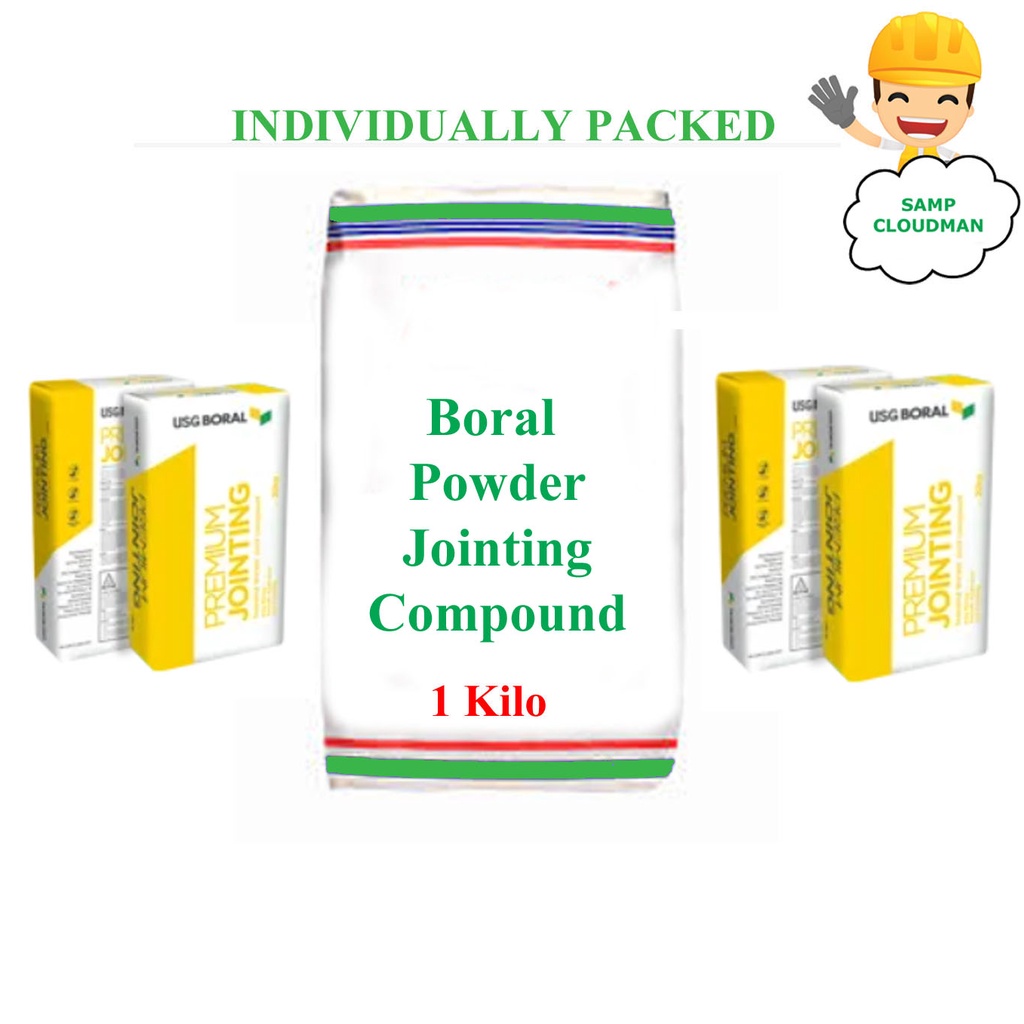 Knauf Boral Powder Premium Jointing Compound 1 Kilo | Shopee Philippines
