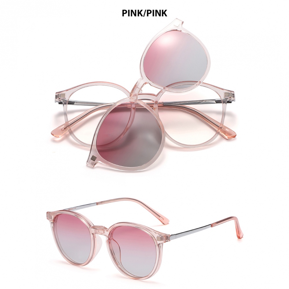 Clip On Sunglasses With/Without Graded Glasses Myopic Eyeglasses For