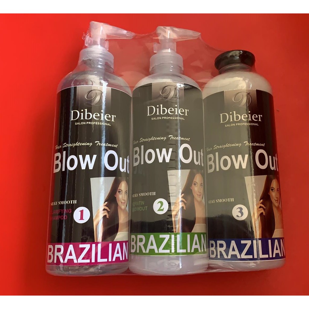 keratin treatment brazilian Dibeier Brazilian blowout keratin 500ML*3 SET Shopee Philippines
