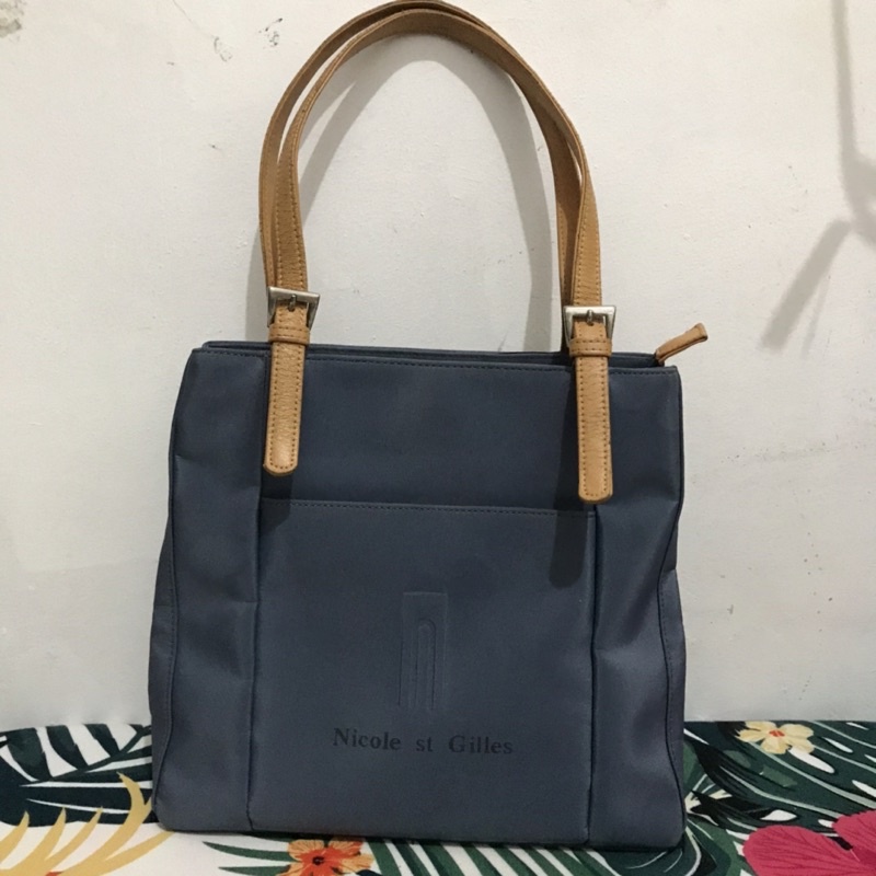 Nicole St. Gilles Leather Bag