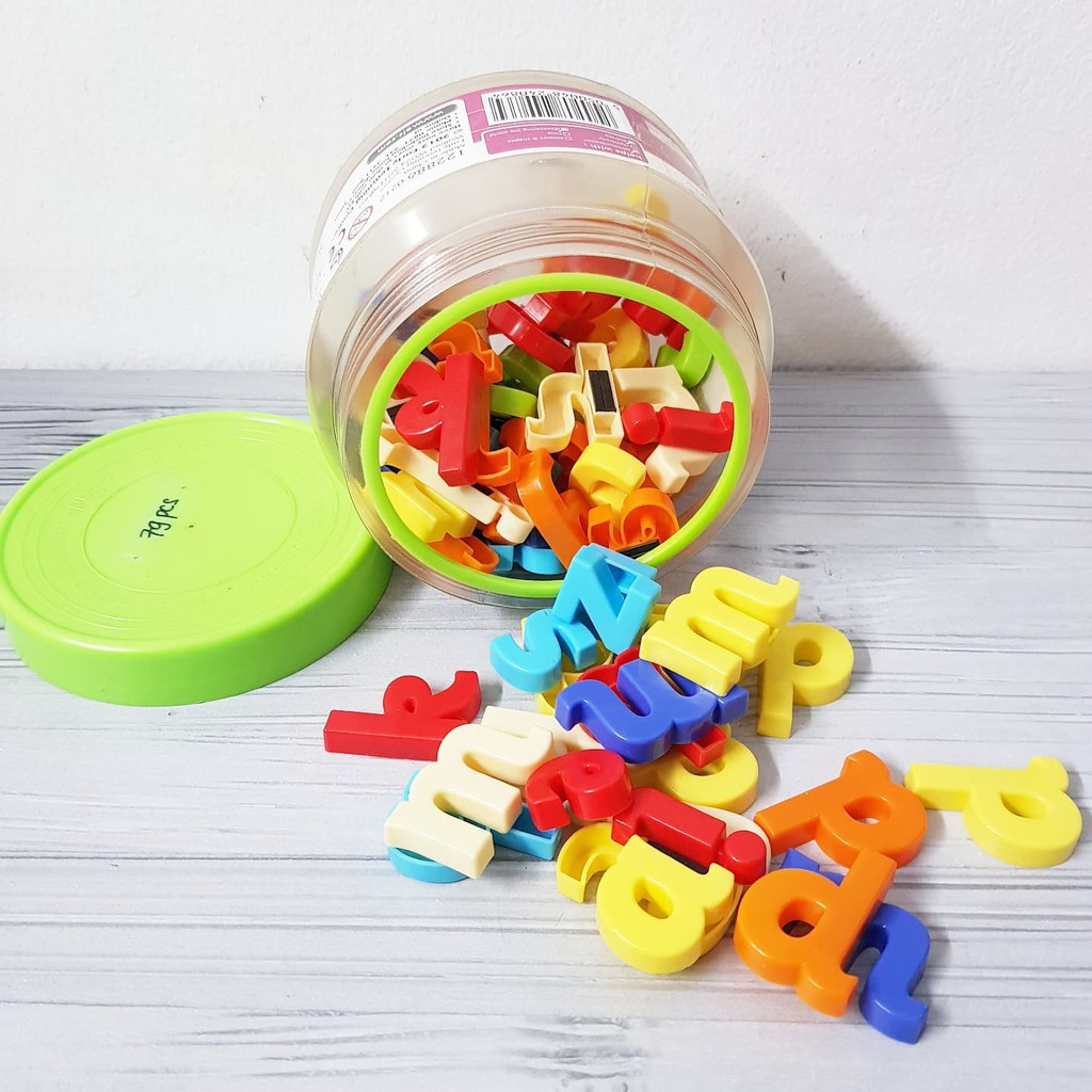 ELC MAGNETIC LOWER CASE LETTERS ALPHABET EDUCATION TOYS | Shopee ...