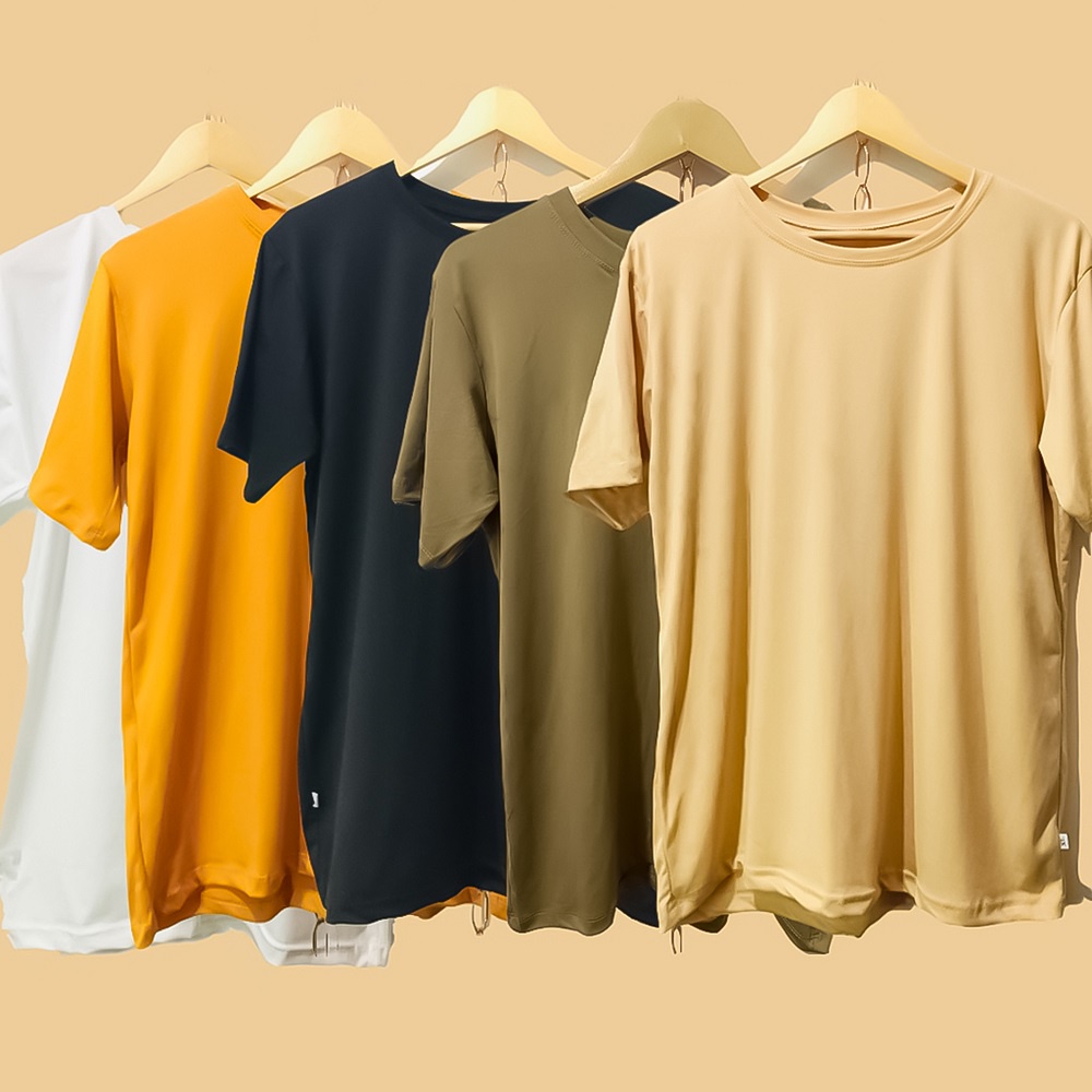 Plain Yellow T-shirt Unisex Cotton For Men and Women (FREESIZE