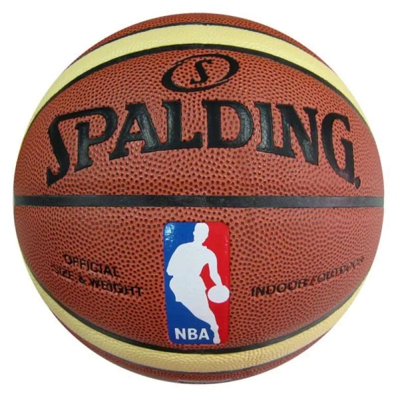 Nba PU Leather SPALDING Basketball SIZE 7+iron Pump Shopee Philippines