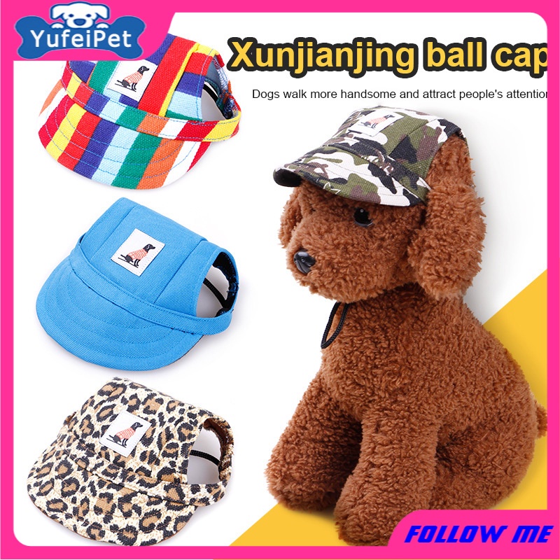☆〓YUFeiPet〓☆Pets Dog Hat Accessories for Dogs Cap with Ear Holes for Puppy  Supply To Pet Grooming Dress Up Hat Outdoor Cap Headwear