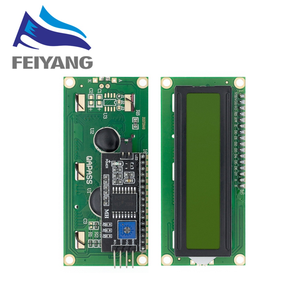 LCD module Blue Green screen IIC/I2C 1602 for arduino 1602 LCD UNO r3 ...