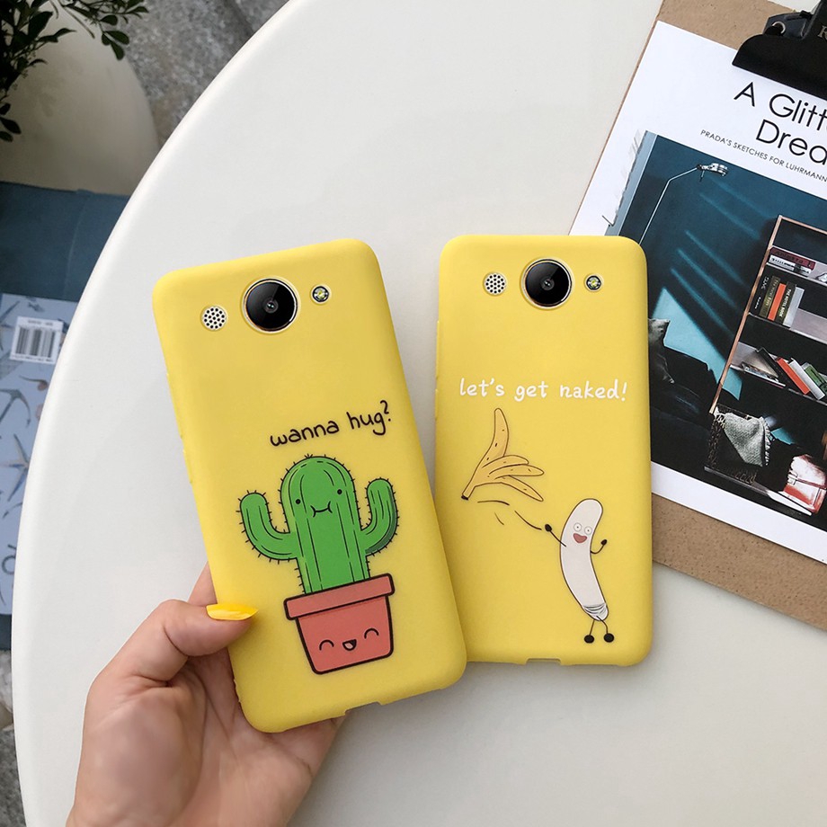 Huawei Y3 2018 Case Huawei Y3 2017 COR L02 COR L22 Cover Casing Candy Painted Soft Silicone TPU Phone Case