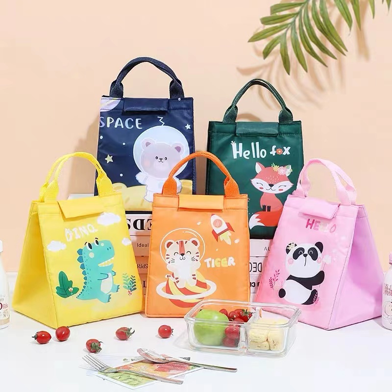 cute kids lunch bag school baon bag Cute Lunch Bag Waterproof Thermal ...