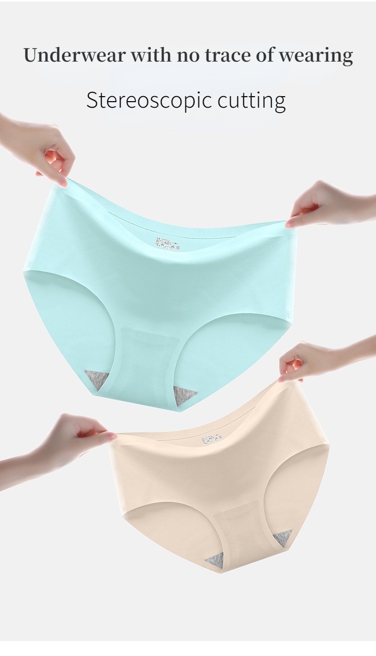 Women's panties Briefs Seamless Plus Underwear Size Color Panties ...