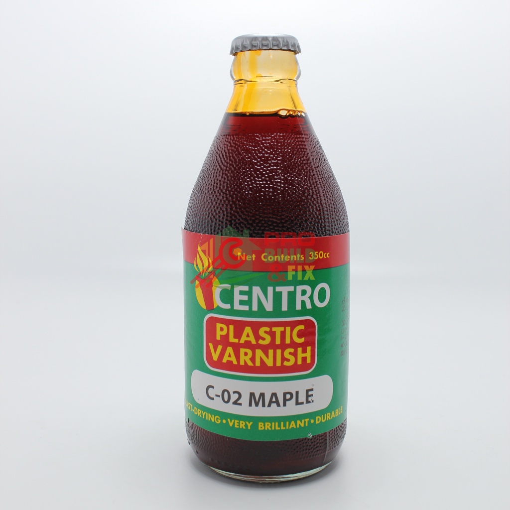 Centro Plastic Varnish 350cc Bottle Fast Drying Varnish Shopee