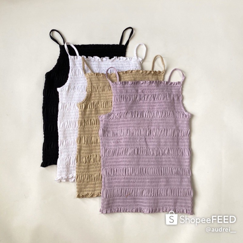 Hu0026M Sexy Smocked Top Women Overruns | Shopee Philippines