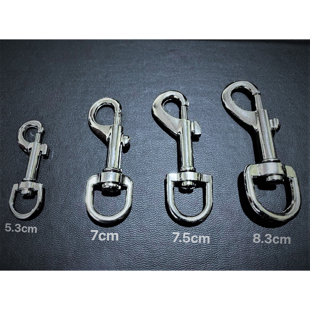 DNC * Snap Hook Keychain Dog Chain Clip Swivel Eye Zinc Alloy