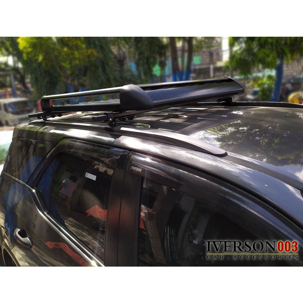 38x50 Black Roof Rack Double Wall Starex Type with Clip Type Crossbar