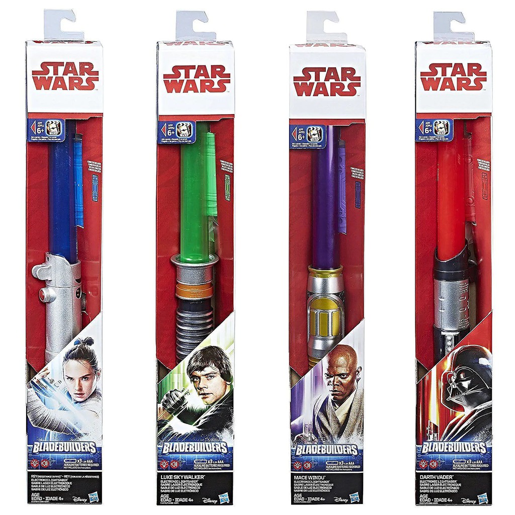 Star Wars Bladebuilders Electronic Lightsaber | Shopee Philippines