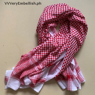 Mens Large Arab Shemagh Headscarf Muslim Headcover Shawl Desert