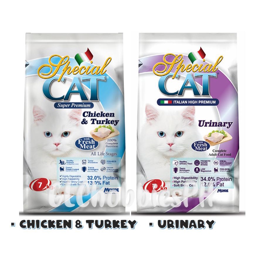 Monge Special Cat Dry Cat Food Kibble Catfood Chicken And Turkey