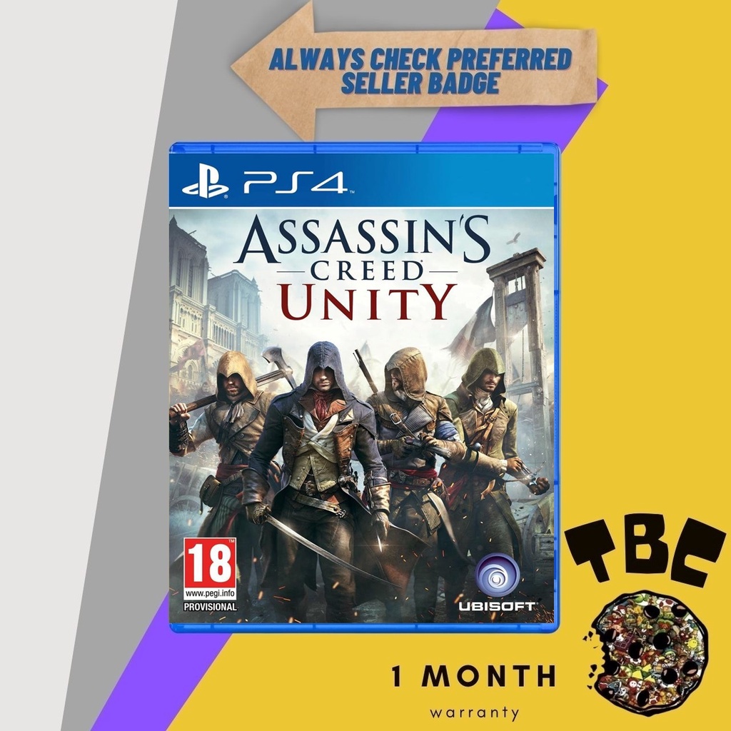 ☂Assassin's Creed Unity PS4 [R1] Shopee Philippines