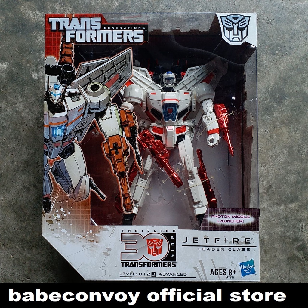 Hasbro Transformers Generations Leader Class Jetfire Skyfire MISB ...