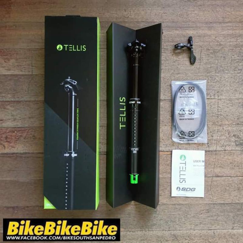 Dropper Seatpost Sdg Dropper SDG Tellis Dropper Seatpost Black
