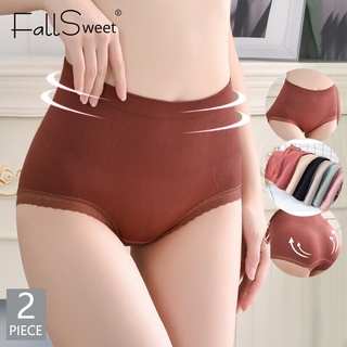 FallSweet 3 pcs / lot ! Women Panties Sexy Lace Underwear Set Plus Size  Briefs Transparent Lingerie Femme