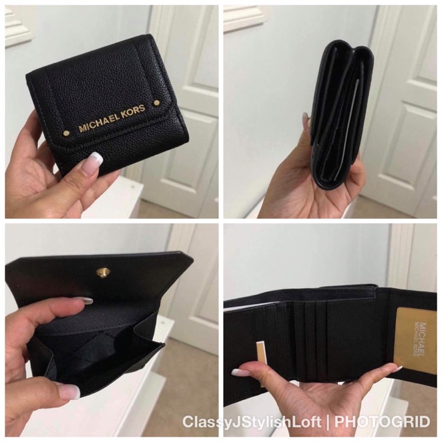 Michael kors shop hayes trifold wallet