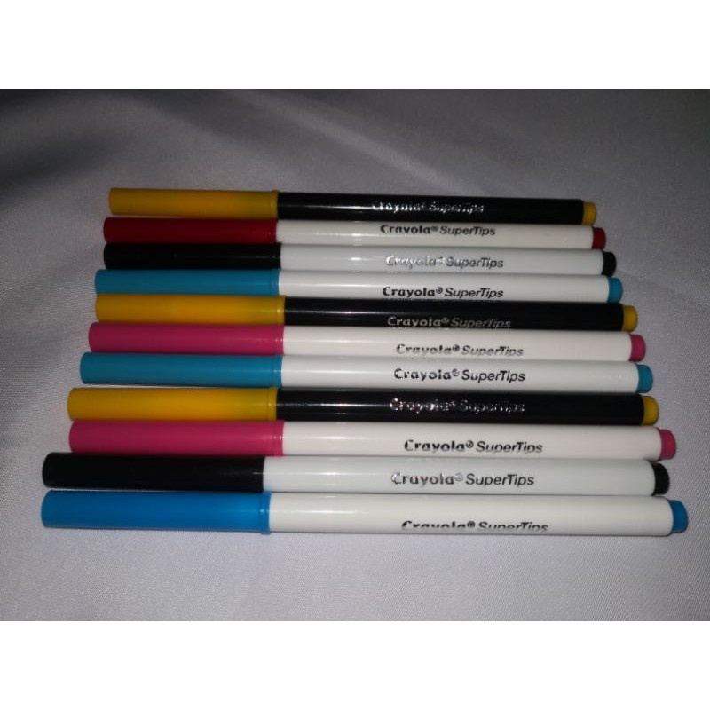 CRAYOLA SUPERTIPS WASHABLE MARKER - 1PC (RANDOM COLOR) | Shopee Philippines