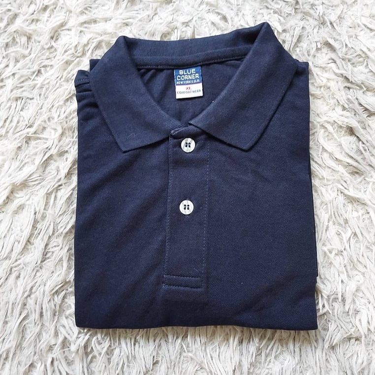 Blue Corner Polo Shirt XS to 6XL Comfort wear Men Unisex Plain Royal ...