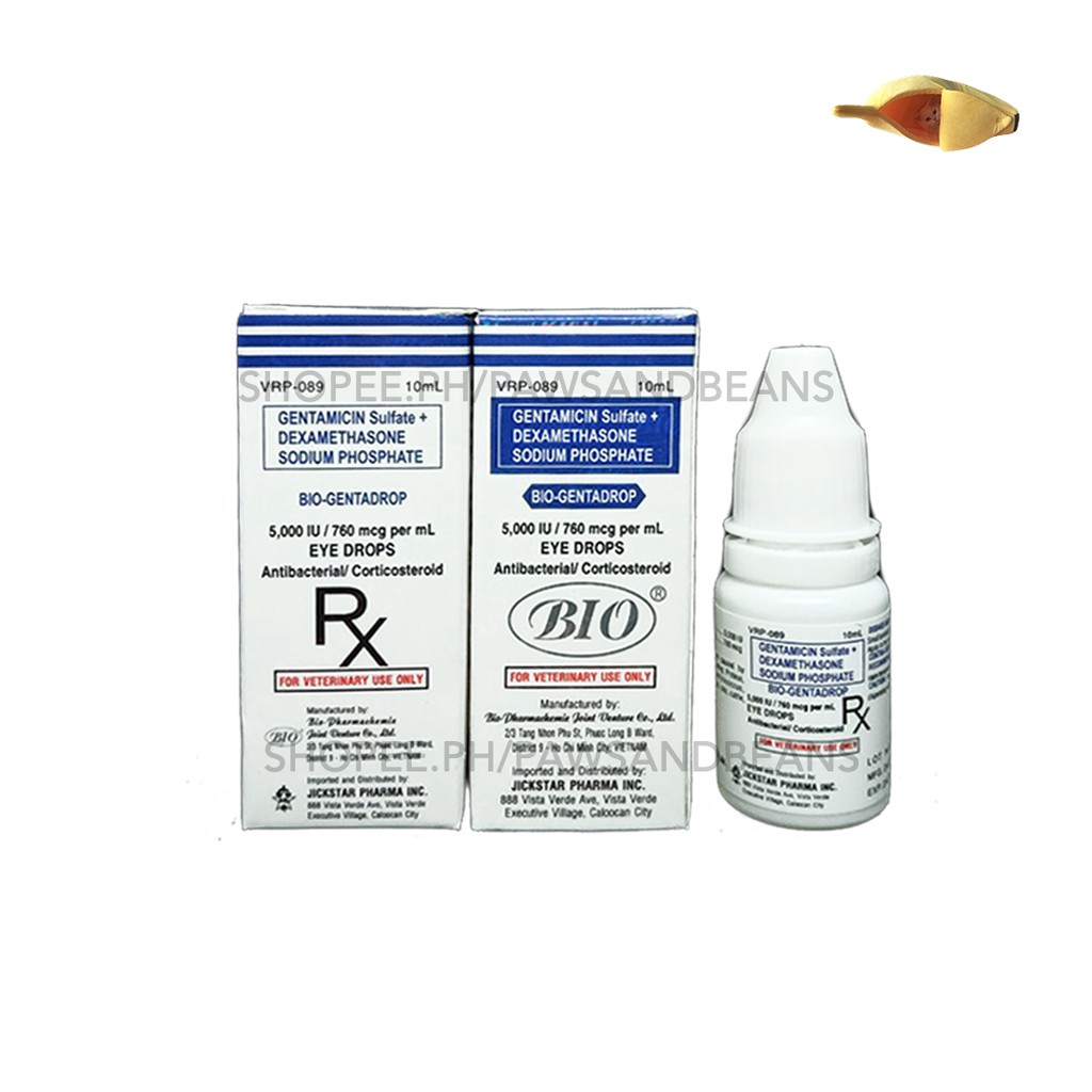 SALE! BioGenta drop Eye drops 10ml Pet Eye Drops Gentamicin Shopee