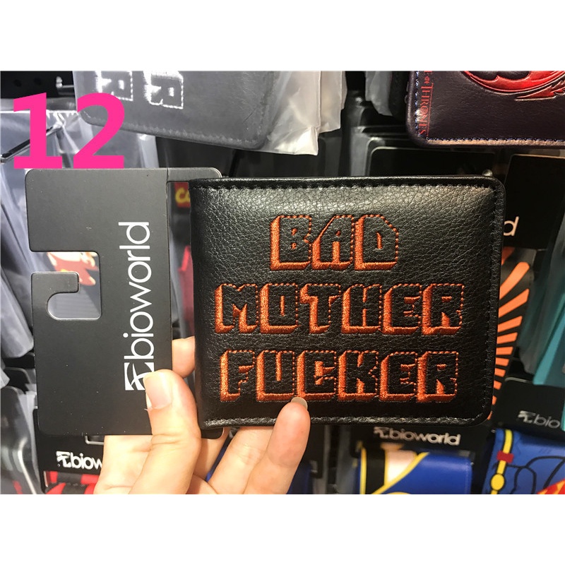 Long Wallet Low Vulgar Novel bad motherfucker Coin Purse Student Men