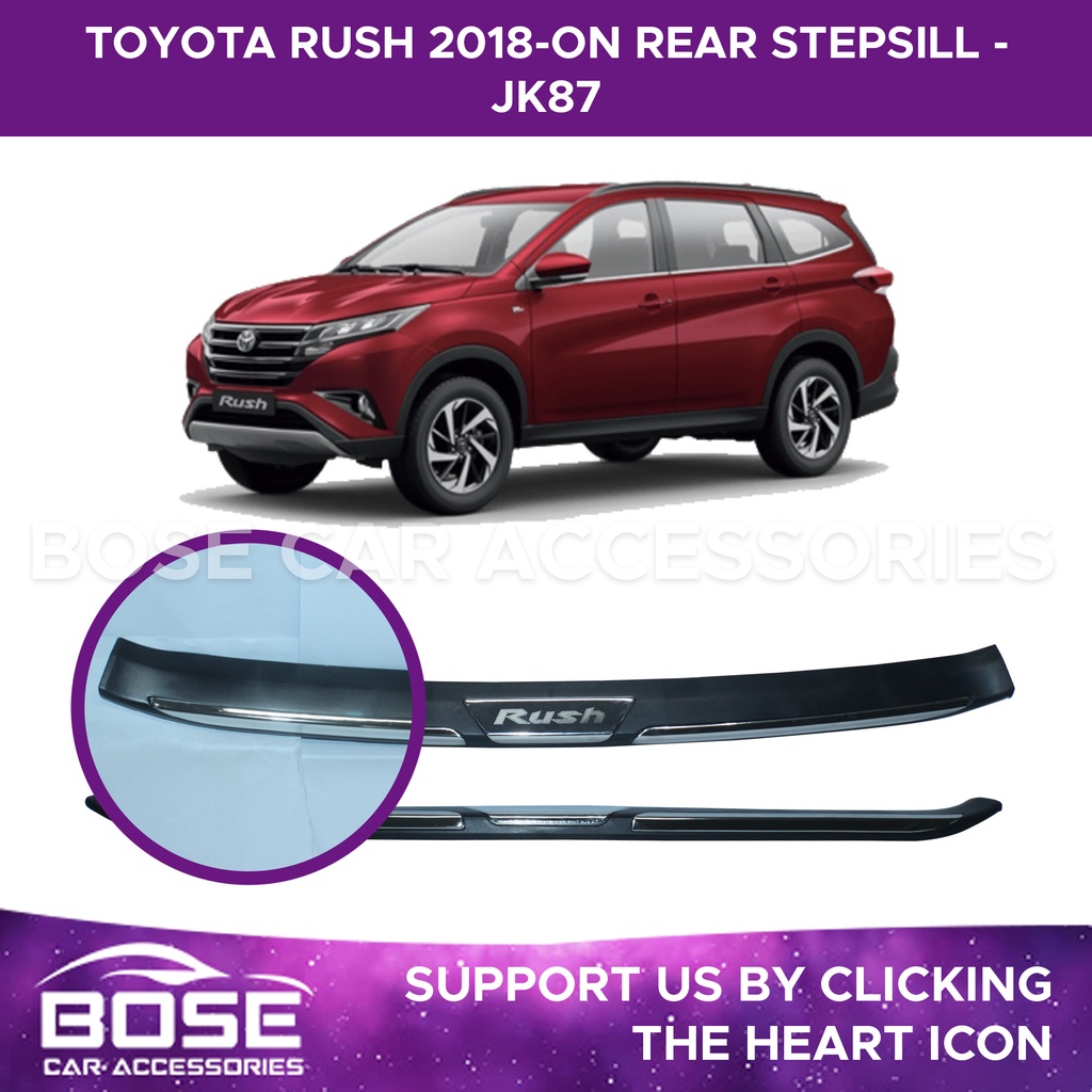 Premium Toyota Rush G E 2018 2019 2020 2021 2022 2023 Rear Bumper Cover ...