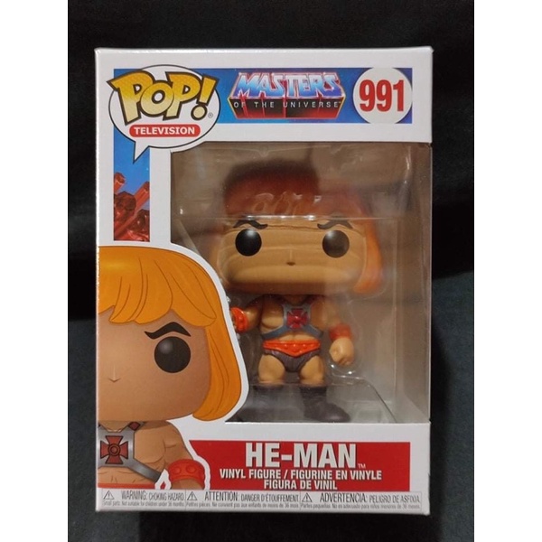 HE-MAN, unopened*bnew - Masters of The Universe 991 Funko Pop Classics ...