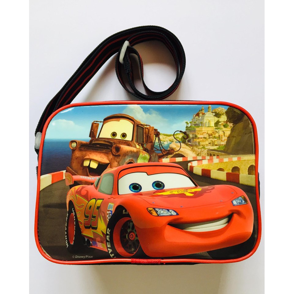 Pixar Cars Insulated Lunch Bag With Lightning McQueen Shopee