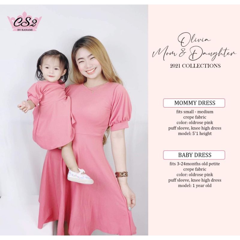 Mother daughter 2025 terno dress