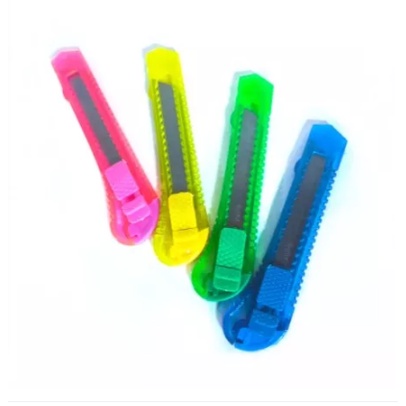 Paper cutter Big And Small random color - per 12 piece | Shopee Philippines