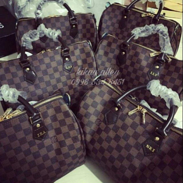 Louis Vuitton speedy 30 hot stamped