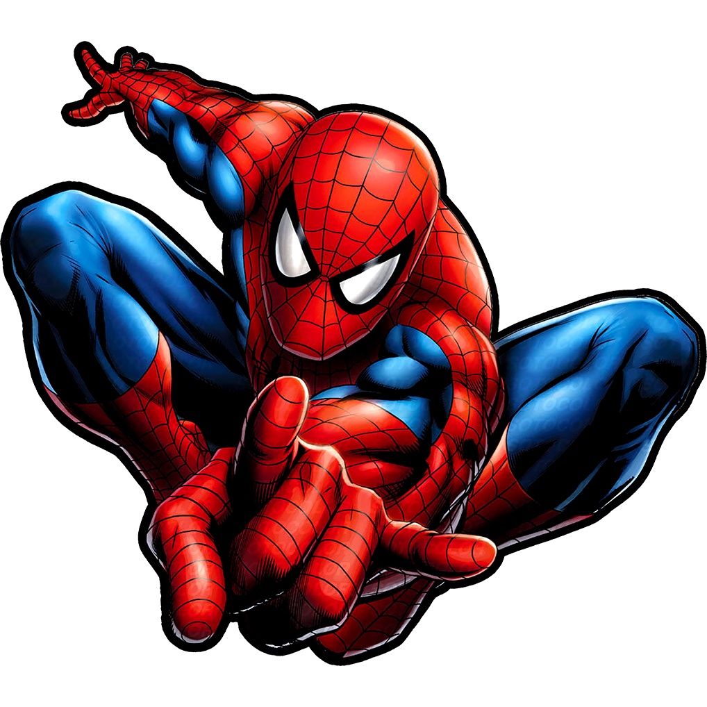 Spiderman Big Size Waterproof Stickers | Shopee Philippines