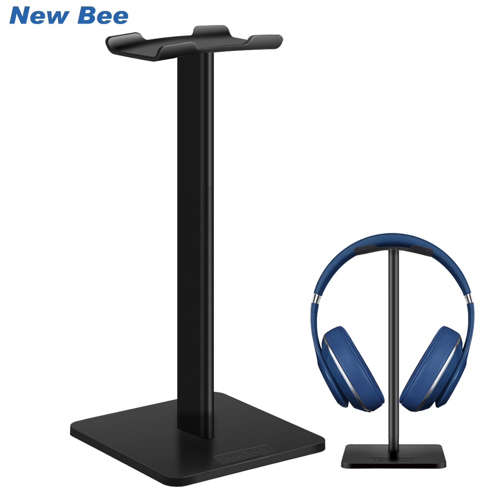 New Bee Headphone's Stand Headset Holder Fashion Display Metallic - Technical View