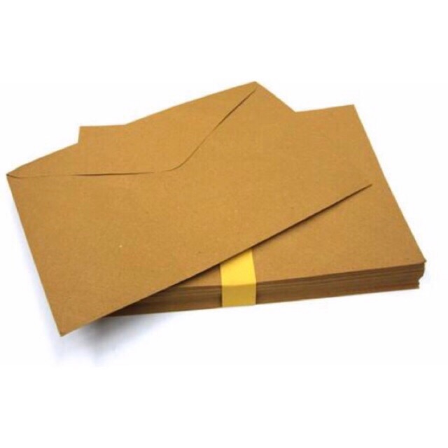 A4 Paper Brown Envelopes - 1 Pack - 25pcs
