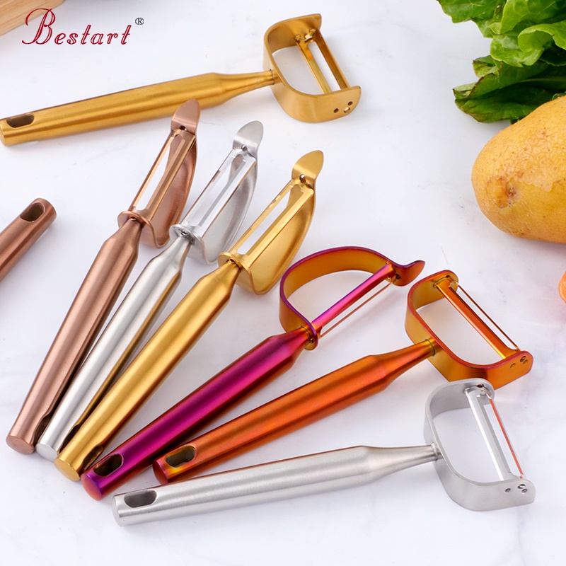 Fruit Vegetable Food Peeler (High Quality Stainless Steel; Available Colors Gold, Rose Gold