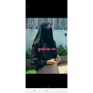 yahra co haLf niqab (maya) tali/garter | Shopee Philippines