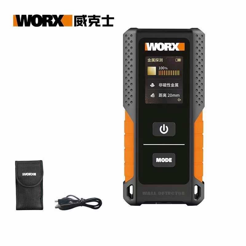 Worx Stud Finder WX085 3in1 Multifunctional Wall Detector Metal Wood