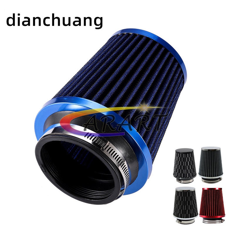 Universal Car Cooling Air Filter 3 inches Fit For 76mm Intake Hose